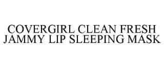 COVERGIRL CLEAN FRESH JAMMY LIP SLEEPING MASK