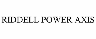 RIDDELL POWER AXIS