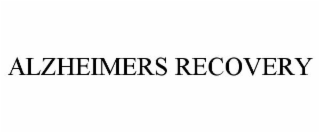 ALZHEIMERS RECOVERY