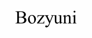 BOZYUNI