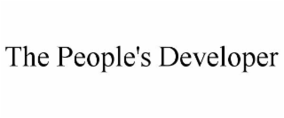 THE PEOPLE'S DEVELOPER
