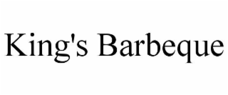 KING'S BARBEQUE