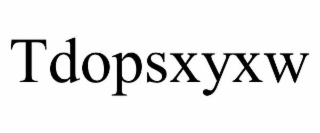 TDOPSXYXW