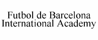 FUTBOL DE BARCELONA INTERNATIONAL ACADEMY