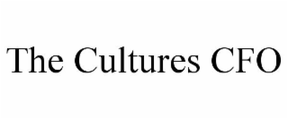 THE CULTURES CFO