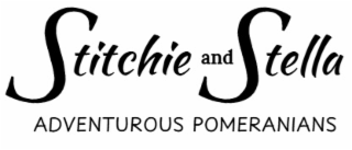 STITCHIE AND STELLA ADVENTUROUS POMERANIANS.