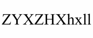 ZYXZHXHXLL