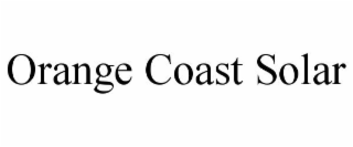 ORANGE COAST SOLAR