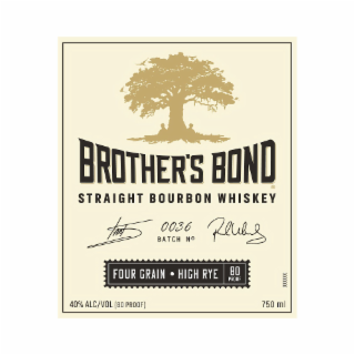 BROTHER'S BOND STRAIGHT BOURBON WHISKEY