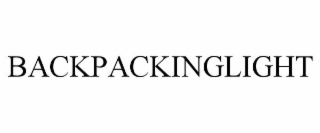 BACKPACKINGLIGHT