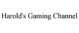 HAROLD'S GAMING CHANNEL