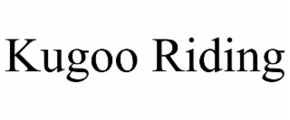KUGOO RIDING