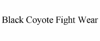 BLACK COYOTE FIGHT WEAR