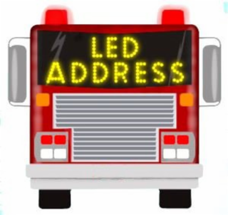 LED ADDRESS