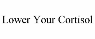 LOWER YOUR CORTISOL