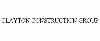 CLAYTON CONSTRUCTION GROUP