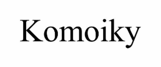 KOMOIKY