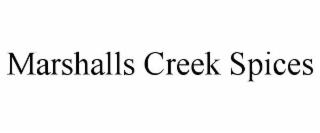 MARSHALLS CREEK SPICES