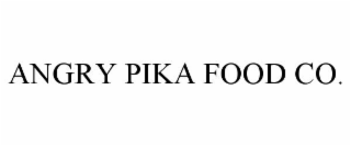 ANGRY PIKA FOOD CO.