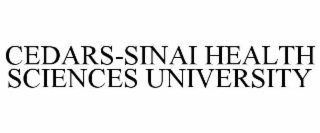 CEDARS-SINAI HEALTH SCIENCES UNIVERSITY