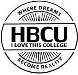 HBCU I LOVE THIS COLLEGE WHERE DREAMS BECOME REALITY