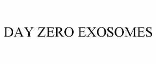 DAY ZERO EXOSOMES