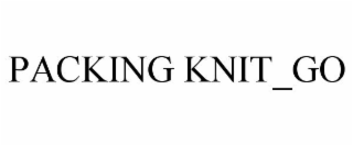 PACKING KNIT_GO