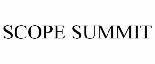 SCOPE SUMMIT