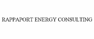 RAPPAPORT ENERGY CONSULTING