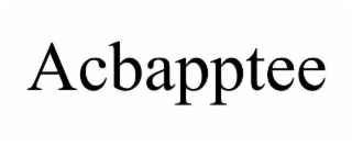 ACBAPPTEE
