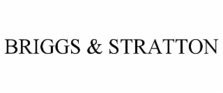 BRIGGS & STRATTON