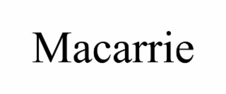MACARRIE