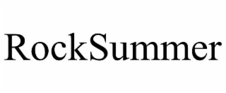 ROCKSUMMER