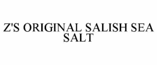 Z'S ORIGINAL SALISH SEA SALT