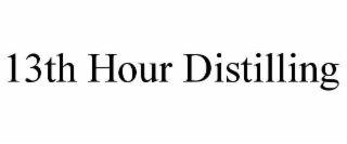 13TH HOUR DISTILLING