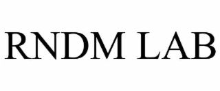 RNDM LAB