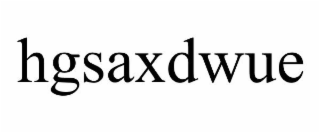 HGSAXDWUE