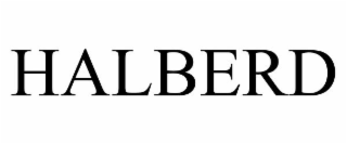 HALBERD