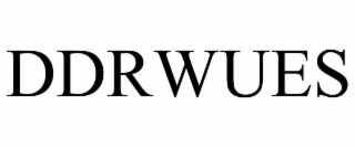 DDRWUES