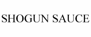 SHOGUN SAUCE