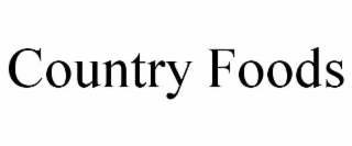 COUNTRY FOODS