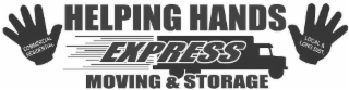 HELPING HANDS EXPRESS MOVING & STORAGE COMMERCIAL RESIDENTIAL LOCAL & LONG DIST.