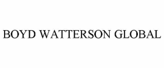 BOYD WATTERSON GLOBAL