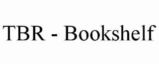 TBR - BOOKSHELF