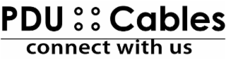 PDU CABLES CONNECT WITH US
