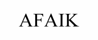 AFAIK