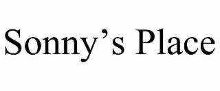 SONNY’S PLACE