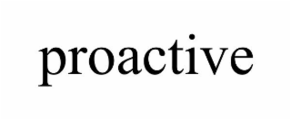 PROACTIVE