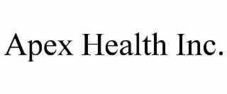 APEX HEALTH INC.
