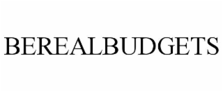 BEREALBUDGETS